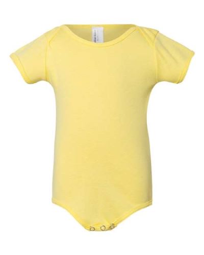 yellow infant onesie