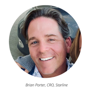 Brian Porter, new CRO of Starline