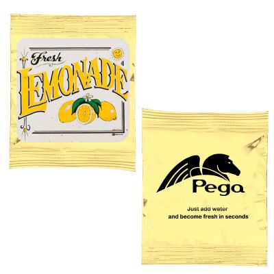 lemonade and iced tea drink mix gold foil packets