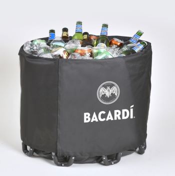 collapsible party cooler for ice cold beverages