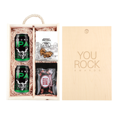 beer & snacks gift box