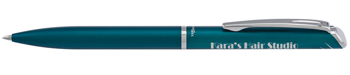 teal pen engraved with business name - EnerGel Style Premium 0.7mm Twist Action Gel Ink Pen