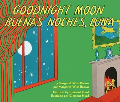 Goodnight Moon bilingual English Spanish children's book
