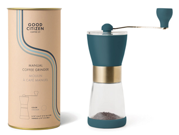 manual coffee grinder with gift tube