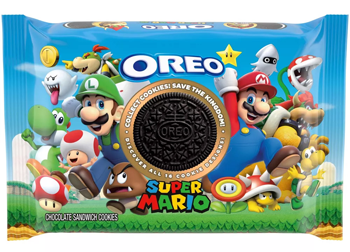 Super Mario Oreo cookie package