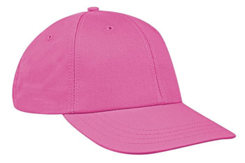 pink organic cotton baseball cap