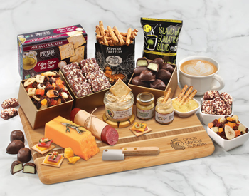 Maple Ridge Farms - The Good Life charcuterie and snack gift set