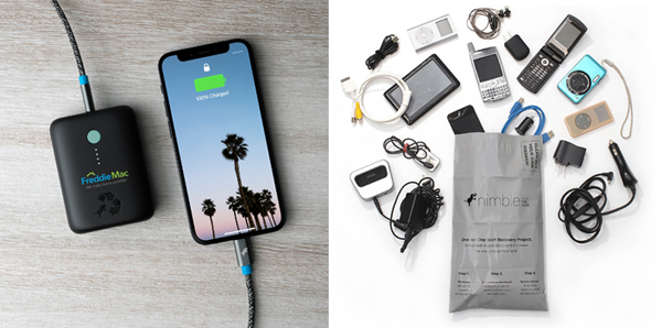 Nimble Lite charger with recycling bag